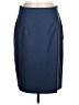 Ann Taylor Solid Blue Formal Skirt Size 8 Petite - photo 1