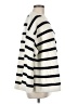 H&M Stripes Ivory Turtleneck Sweater Size M - photo 4
