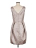 Eliza J Metallic Silver Cocktail Dress Size 8 - photo 2