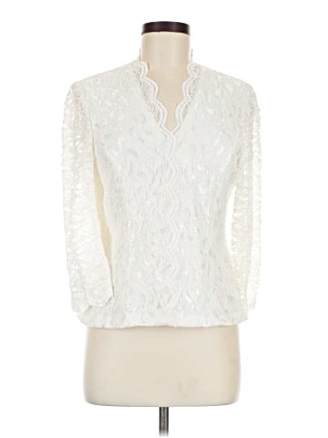Alex Evenings 3/4 Sleeve Blouse (view 1)