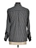 Notations Chevron-herringbone Black Long Sleeve Blouse Size M - photo 2