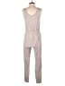 Ann Taylor LOFT Outlet Solid Gray Jumpsuit Size S - photo 2