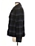 J.Crew Factory Store 100% Polyester Plaid Blue Coat Size 8 - photo 5