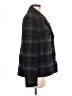 J.Crew Factory Store 100% Polyester Plaid Blue Coat Size 8 - photo 4