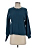OAT Solid Teal Pullover Sweater Size XS - photo 1