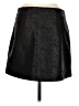 Olivia Grey Black Faux Leather Skirt Size M - photo 2