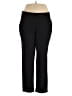 Weatherproof Solid Black Dress Pants Size XL - photo 1