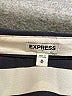 Express Outlet 100% Polyester Stripes Burgundy Long Sleeve Blouse Size M - photo 7