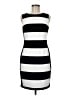 Calvin Klein Stripes Black Casual Dress Size 6 - photo 1