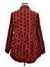 Umgee Hearts Red Long Sleeve Blouse Size 2XL - photo 2