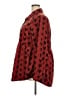 Umgee Hearts Red Long Sleeve Blouse Size 2XL - photo 5