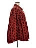 Umgee Hearts Red Long Sleeve Blouse Size 2XL - photo 4