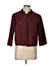 Ruby Rd. Tweed Red Jacket Size 10 - photo 1