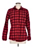 Filson 100% Cotton Plaid Red Long Sleeve Button-Down Shirt Size M - photo 1