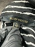 Ellen Weaver 100% Polyester Stripes Black 3/4 Sleeve Blouse Size L - photo 7