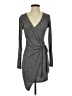 Mind Code Gray Casual Dress Size L - photo 1