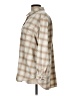 Eddie Bauer Plaid Tan Long Sleeve Button-Down Shirt Size L - photo 5
