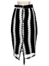 Bar III 100% Polyester Graphic Silver Formal Skirt Size S - photo 2