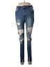 Wax Jean Hearts Blue Jeans Size 7 - photo 1