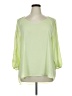 C established 1946 100% Polyester Green 3/4 Sleeve Blouse Size XL - photo 1