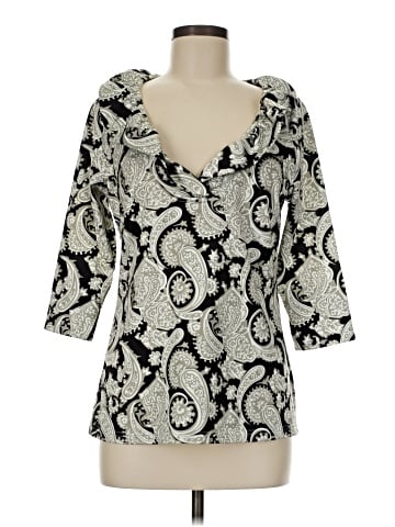 Gretchen Scott Designs 3/4 Sleeve Blouse (view 1)