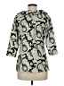 Gretchen Scott Designs Silver 3/4 Sleeve Blouse Size M - photo 2