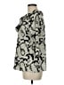 Gretchen Scott Designs Silver 3/4 Sleeve Blouse Size M - photo 5