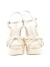 Schutz 100% Leather Ivory Heels Size 8 1/2 - photo 2