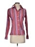 Assorted Brands Stripes Pink Long Sleeve Button-Down Shirt Size 2 - photo 1