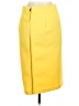 CATHERINE Catherine Malandrino Solid Yellow Formal Skirt Size 6 - photo 2