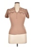 Mine Tan Short Sleeve Top Size L - photo 1