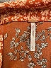 Free People 100% Polyester Orange Long Sleeve Blouse Size S - photo 6