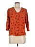 Primark Orange 3/4 Sleeve Blouse Size 8 - photo 1