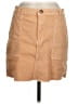 Hem & Thread Solid Tan Casual Skirt Size M - photo 1