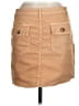 Hem & Thread Solid Tan Casual Skirt Size M - photo 2