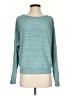 Unbranded 100% Polyester Solid Teal Pullover Sweater Size S - photo 1