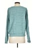 Unbranded 100% Polyester Solid Teal Pullover Sweater Size S - photo 2