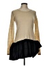 Manoush Ivory Tan Pullover Sweater Size L - photo 1