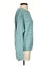 Unbranded 100% Polyester Solid Teal Pullover Sweater Size S - photo 4