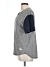 Modern Amusement Gray Short Sleeve Top Size L - photo 5