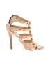 Giuseppe Zanotti Gold Tan Sandals Size EU 37 1/2 - photo 1