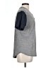 Modern Amusement Gray Short Sleeve Top Size L - photo 4