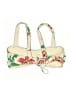 Morgan Lane Floral Ivory Swimsuit Top Size L - photo 2