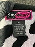Say What? Animal Print Black Pullover Sweater Size M - photo 4