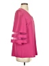 Unbranded 100% Polyester Pink 3/4 Sleeve Top Size S - photo 4