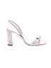 Santoni 100% Leather Color Block White Purple Heels Size EU 36 1/2 - photo 1