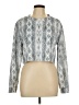 Akira Paisley Silver Cardigan Size L - photo 1