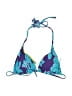 Unbranded Print Blue Swimsuit Top Size 4 (estimated) - photo 1