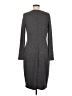 Old Navy Solid Gray Casual Dress Size M - photo 2