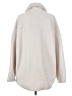 Oysho 100% Polyester Ivory Coat Size S - photo 2